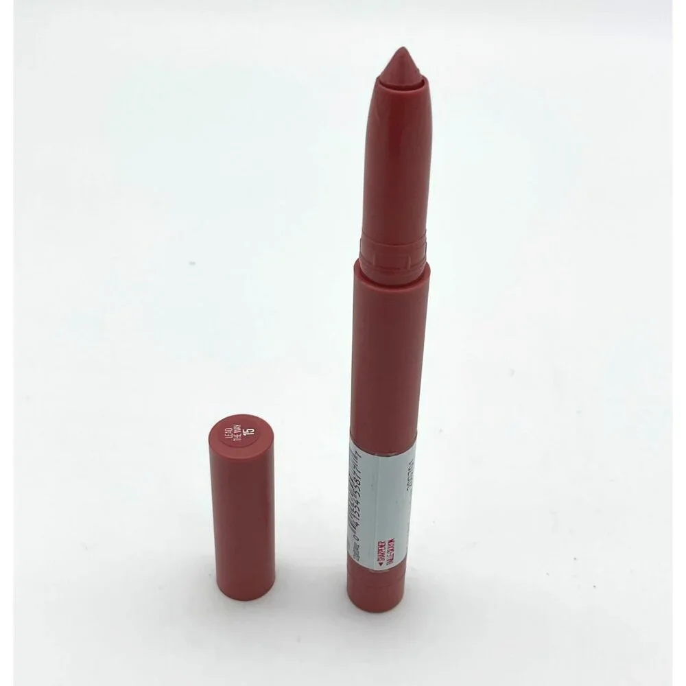 Maybelline Super Stay Ink Crayon Lipstick 15 Lead The Way NWT